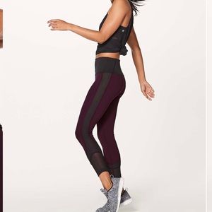 EUC Lululemon Ready Set Go 7/8 (25”) tight